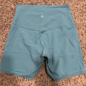 Lululemon align 6” short in tidal teal - size 6